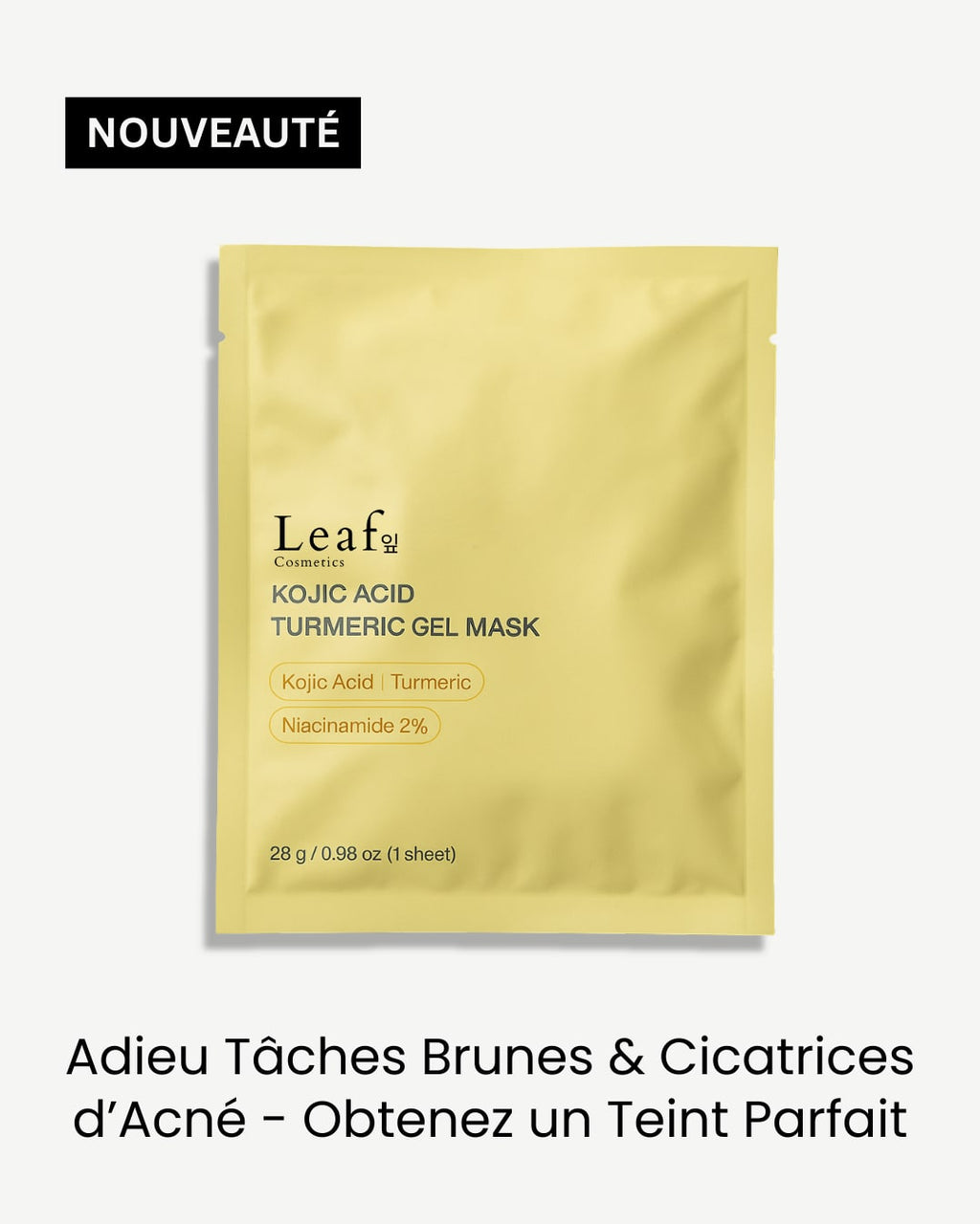 Masque Acide Kojique, Curcuma, Collagène